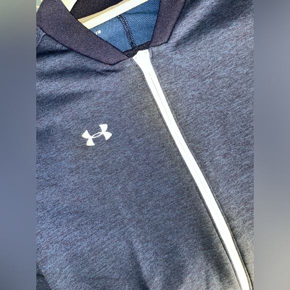 Under Armour- Zip- Jacket- navy - Picture 2 of 2